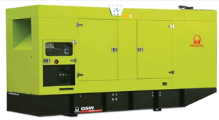 Дизельный генератор Pramac GSW 330 V в кожухе - фото Дизельный генератор Pramac GSW 330 V в кожухе - фото