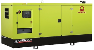 Дизельный генератор Pramac GSW 220 P в кожухе с АВР - фото Дизельный генератор Pramac GSW 220 P в кожухе с АВР - фото
