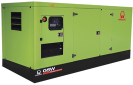 Дизельный генератор Pramac GSW 220 I в кожухе - фото Дизельный генератор Pramac GSW 220 I в кожухе - фото