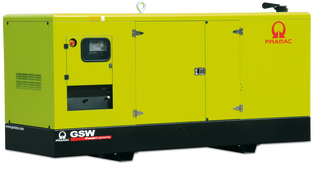 Дизельный генератор Pramac GSW 275 I в кожухе - фото Дизельный генератор Pramac GSW 275 I в кожухе - фото