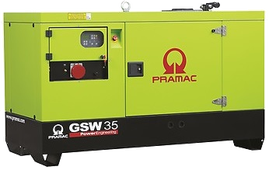 Дизельный генератор Pramac GSW 35 Y в кожухе - фото Дизельный генератор Pramac GSW 35 Y в кожухе - фото