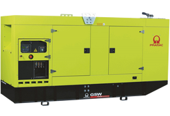 Дизельный генератор Pramac GSW 545 I в кожухе - фото Дизельный генератор Pramac GSW 545 I в кожухе - фото