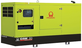Дизельный генератор Pramac GSW 90 I в кожухе - фото Дизельный генератор Pramac GSW 90 I в кожухе - фото