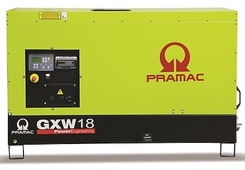 Дизельный генератор Pramac GXW 18 W в кожухе с АВР - фото