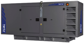 Дизельный генератор Hertz HG 138 BC в кожухе с АВР - фото
