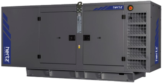 Дизельный генератор Hertz HG 150 PC в кожухе с АВР - фото