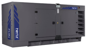 Дизельный генератор Hertz HG 330 DL в кожухе с АВР - фото Дизельный генератор Hertz HG 330 DL в кожухе с АВР - фото
