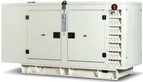 Дизельный генератор Hertz HG 69 BC в кожухе с АВР - фото