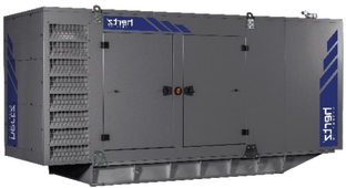 Дизельный генератор Hertz HG 500 PL в кожухе - фото Дизельный генератор Hertz HG 500 PL в кожухе - фото