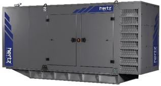 Дизельный генератор Hertz HG 660 DL в кожухе с АВР - фото Дизельный генератор Hertz HG 660 DL в кожухе с АВР - фото