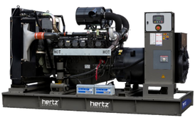 Дизельный генератор Hertz HG 750 DL с АВР - фото