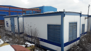 БУ дизельный генератор Pramac gsw275v в контейнере - фото