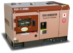 Дизельный генератор Toyo TKV-7.5SBS с АВР - фото Дизельный генератор Toyo TKV-7.5SBS с АВР - фото