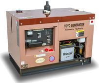 Дизельный генератор Toyo TKV-11SPC с АВР - фото