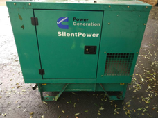 БУ дизельный генератор Cummins c11d5 в кожухе - фото