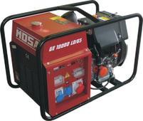 Дизельный генератор Mosa GE 10000 LD/GS - фото Дизельный генератор Mosa GE 10000 LD/GS - фото