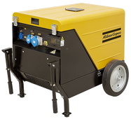 Дизельный генератор Atlas Copco QEP S10 на шасси с АВР - фото Дизельный генератор Atlas Copco QEP S10 на шасси с АВР - фото