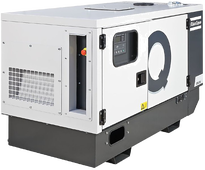 Дизельный генератор Atlas Copco QIS 25 в кожухе - фото Дизельный генератор Atlas Copco QIS 25 в кожухе - фото
