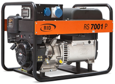 Бензиновый генератор RID RS 7001 P - фото Бензиновый генератор RID RS 7001 P - фото