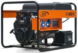 Бензиновый генератор RID RV 8001 E - фото Бензиновый генератор RID RV 8001 E - фото