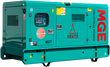 Дизельный генератор MGE P16DZ в кожухе с АВР - фото Дизельный генератор MGE P16DZ в кожухе с АВР - фото