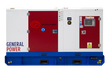 Дизельный генератор General Power GP55BD в кожухе - фото Дизельный генератор General Power GP55BD в кожухе - фото