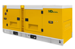 Дизельный генератор MitsuDiesel МД АД-150С-Т400-1РКМ29 (MDT 176 6LT) в шумозащитном кожухе - фото