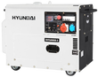 Дизельный генератор Hyundai DHY 6000SE-3 - фото